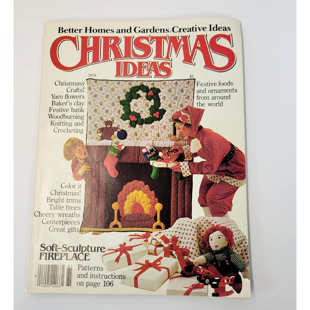 Vintage Better Homes & Gardens Christmas Ideas 1978 Holiday Magazine Softcover - Picture 14 of 15
